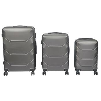 Sada tří kufrů Grey