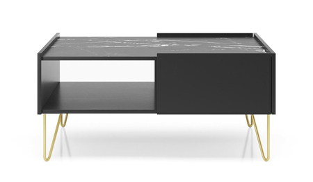 Konferenční stolek Marbren černý       